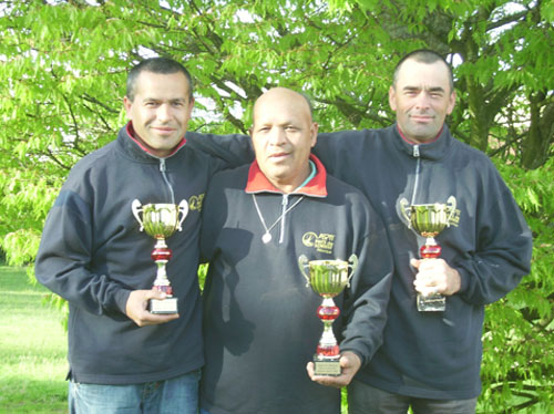 ASPTT Lorient petanque 3e au ligue triplette